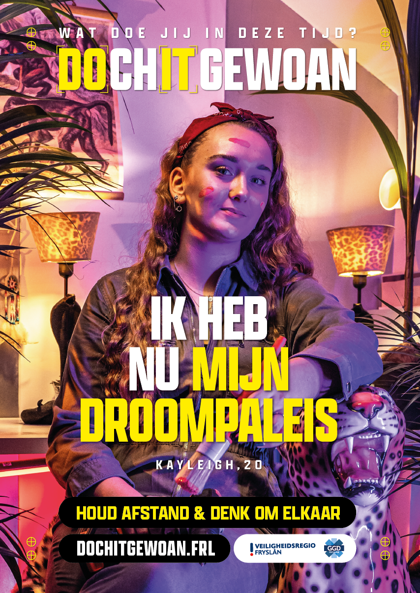 A3 Poster: Ik heb nu mijn droompaleis.